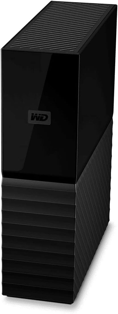 Western Digital WD 18 TB My Book USB 3.0 Desktop Hard Drive with Password Protection and Auto Backup Software, Black WDBBGB0180HBK EESN