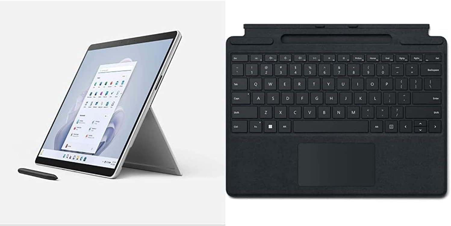 Microsoft Surface Pro 9 | 13” 2-in-1 Laptop/Tablet PC | Intel Core i7-1255U, Fast processor for Multi-tasking | 16GB RAM | 256GB SSD | Windows 11 Home | Black | QIL-00025 UAE Version | Device Only - CaveHubs