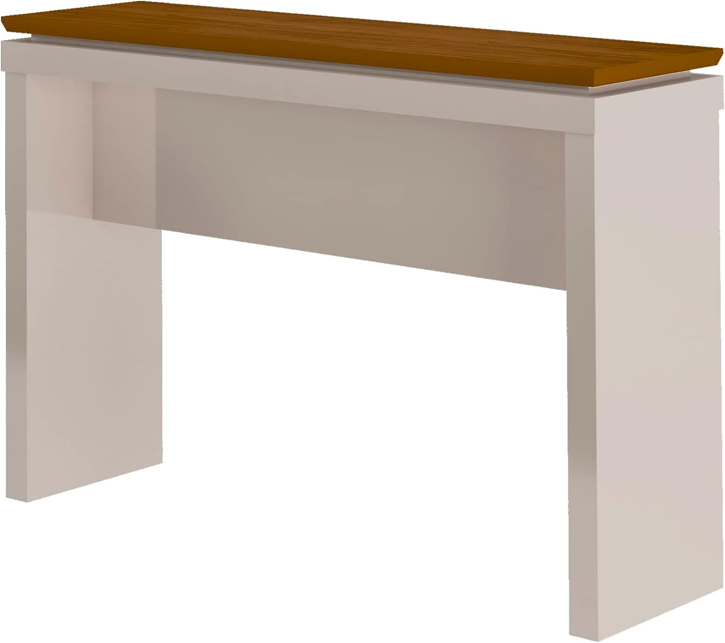 Artely Luna sturdy Console Table, Pine/Off White - W 120 x D 33 x H 79,5 cm