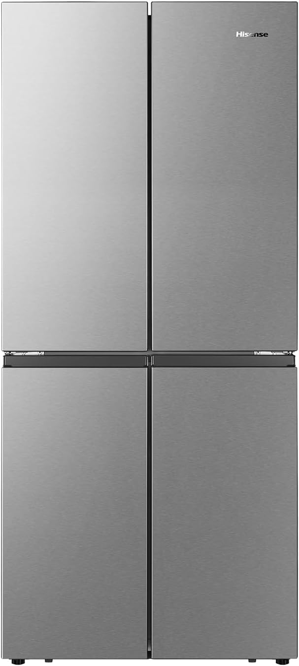 Hisense 561 Liter Side By Side Cross Door Refrigerator, Black - Rq561N4Ab1"Min 1 year manufacturer warranty"