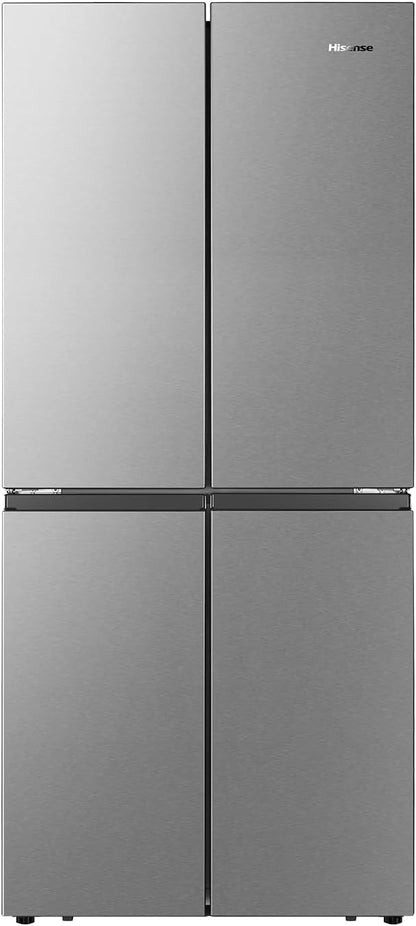 Hisense 561 Liter Side By Side Cross Door Refrigerator, Black - Rq561N4Ab1"Min 1 year manufacturer warranty"