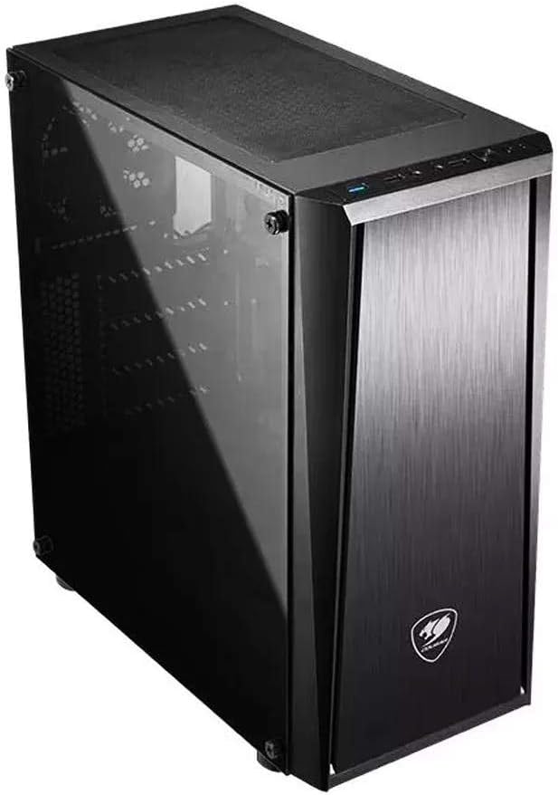 Cougar Gaming Case MX340, Mid-Tower, Tempered Glass, 1 Pre-Installed Fan