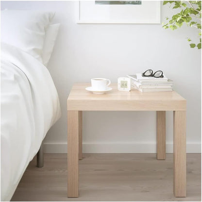 Ikea Lack-Small Coffee Table, Wood, Beige, 55x45x55