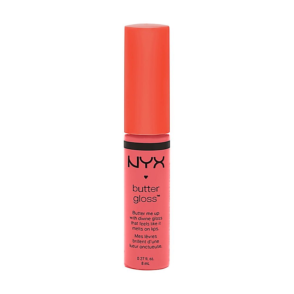 NYX PROFESSIONAL MAKEUP Butter Gloss, Strawberry Parfait, 0.27 Ounce