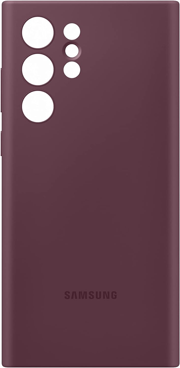 Samsung Galaxy S22 Ultra Official Leather Cover Light Grey