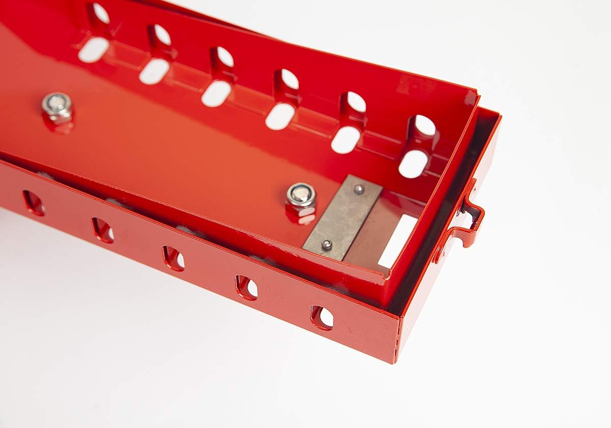 LOTO-LOK - Group Lock Box - Steel, Red color powder coated, Accommodates 1 Primary & 12 Secondary Padlocks. (GLB-SR13-NP)