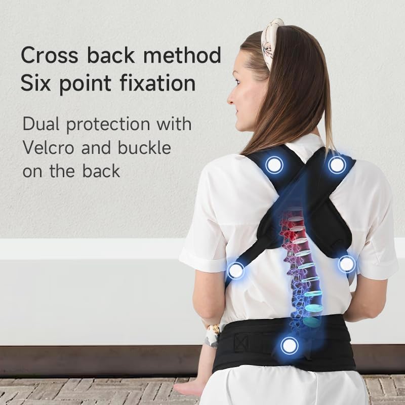 HULUM Baby Carrier,Soft Multi-Position Baby Backpack Carrier,Front and Back Baby Holder Carrier, Fits All Toddler Baby Wrap Carrier for 0-36 Months, Baby Carrier Hip Seat for All Seasons