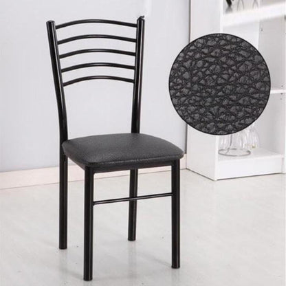 Dining Chair,Modern Minimalist Home Chair,Leather Metal Frame Room Chair,for Kitchen Dining Room Office - Comfortable Seating (six chairs)