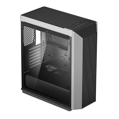 Deepcool MID TOWER CASE CG560 Side window Black MidTower Power supply included No