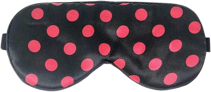 FOM (Friends of Meditation) 100% Mulberry Silk Eye Mask, Super Smooth Sleep Mask And Blind Fold (Black)