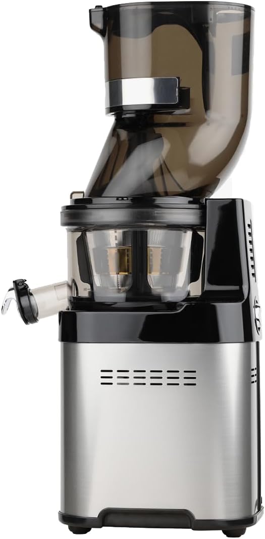 Kuvings CS600 Whole Slow Juicer with BPA-Free Components, 24 Hour Operation, Easy to Clean, Heavy Duty, Commercial Grade, Stainless Steel