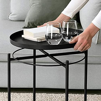 Coffee Tables for Living Room, Double-Layered Square End Side Tables Sofa Table, Modern Marble Nesting Table with Metal Frame Legs Set of 2 (White+square+Golden frame)