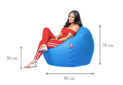 Beanbag Dubai - Classic Adult Bean Bag (Red)