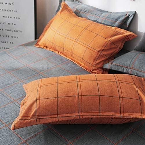 Golden Home King Size/Single Size Bedsheet duvet cover pillow case 6pcs One Set High Cotton Quality Bedding Set Kids' Duvet Covers… (AA19, King Size)