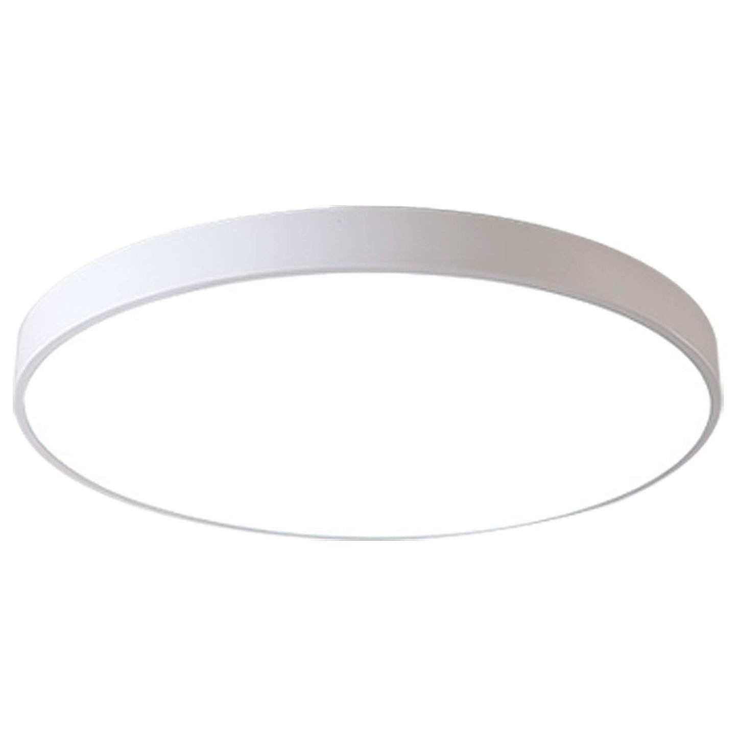 Ganeed Modern 38W Ultra-thin LED Ceiling Light, 40cm Super Bright Flush Mount Ceiling Light Fixture, 6500K Cool White Round Ceiling Lamp for Bedroom Living Dining Room Kitchen Office