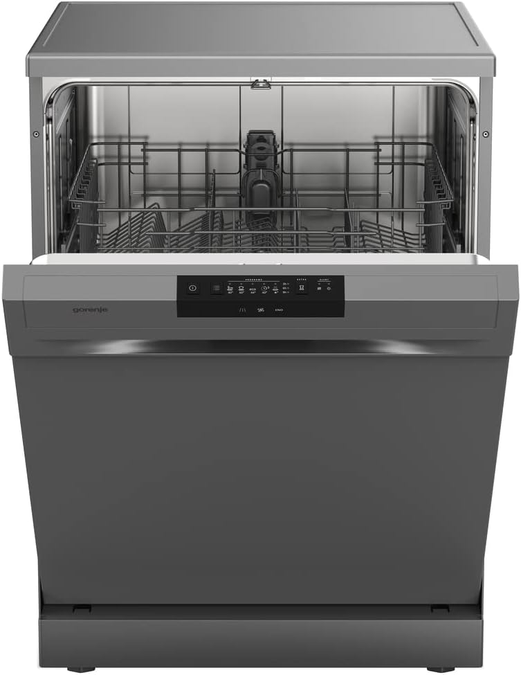 Gorenje 12 Place Settings Freestanding Dishwasher, Stainless Steel, Gs62040S"Min 1 year manufacturer warranty"