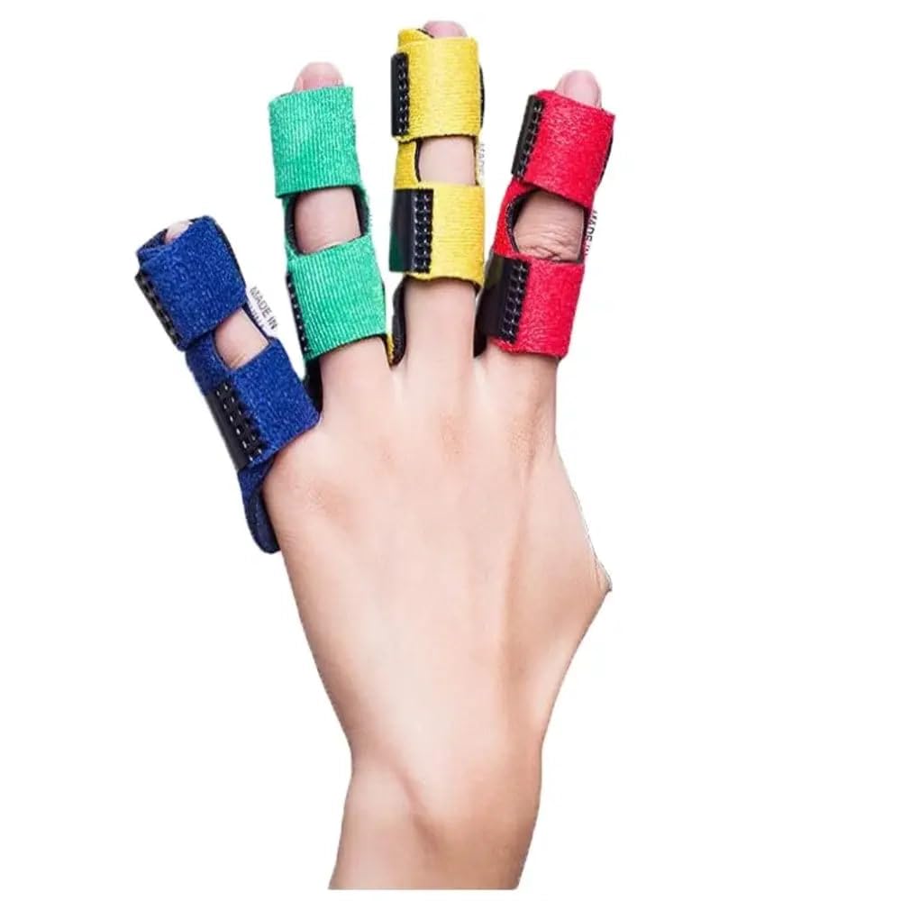 Finger Splints/Brace for Trigger Finger Pain Relief | Finger Stabilizer for Mallet Finger Splint, Broken Finger Protector and Straightening Arthritis Knuckle Immobilization.