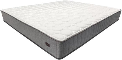 Danube Home Natural Memory Foam With Pocket Spring Mattress | Medium Firm Feel | King Mattress | Spine Balance For Pressure Relief | 26 cm Thickness - White | Size L200xW180