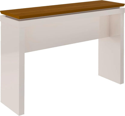 Artely Luna sturdy Console Table, Pine/Off White - W 120 x D 33 x H 79,5 cm