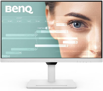 BenQ GW2790QT Productivity Monitor 27" 1440p | IPS| Eye-Care Tech | 99% sRGB | Brightness Intelligence Gen2 | Noise-Cancelling Mic & Speakers | Ergonomic | USB-C (65W) | USB Hub | DaisyChain | White - CaveHubs