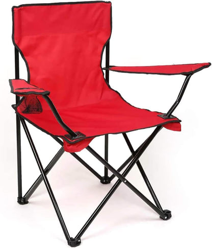 ECVV Beach Camping Folding Chair, Ultralight Backpacking Chair without Cup Holde, Carry Bag Compact & Heavy Duty Outdoor, Camping, BBQ, Beach, Travel, Picnic, Festival