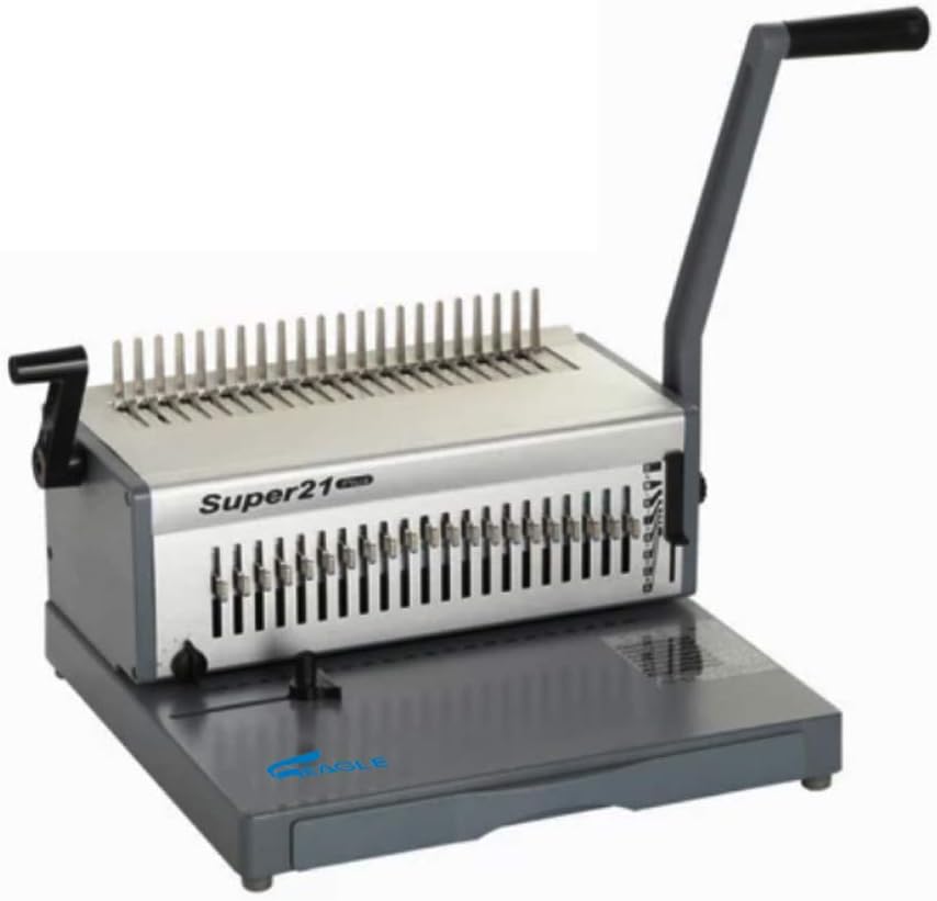 EAGLE SPIRAL BINDING MACHINE SUPER 21PLUS(COMB-MANUAL)