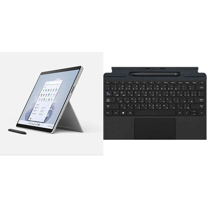 Microsoft Surface Pro 9 | 13” Touchscreen 2-in-1 Laptop/Tablet PC | Intel Core i5-1235U | 8GB RAM | 256GB SSD | Windows 11 Home | Platinum | QEZ-00008 UAE Version | Device Only