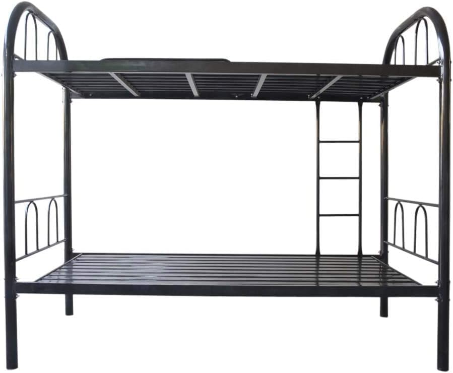 MAHMAYI OFFICE FURNITURE Teras 77 Bunk Bed, Black, Single By