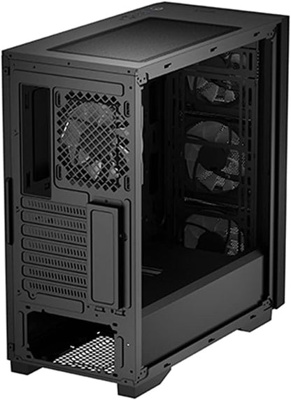 Deepcool MID TOWER CASE CG560 Side window Black MidTower Power supply included No