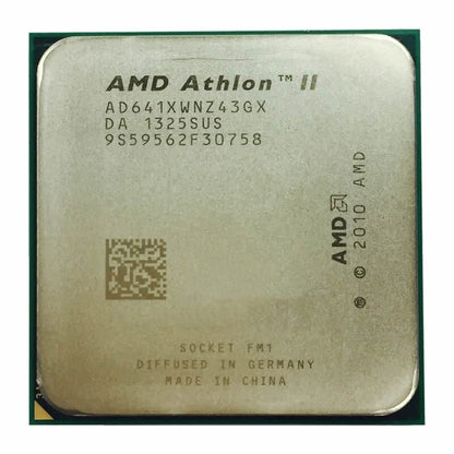 AMD Athlon II X4 641 2.8GHz Quad-core CPU Processor AD641XWNZ43GX Socket FM1 NO FAN