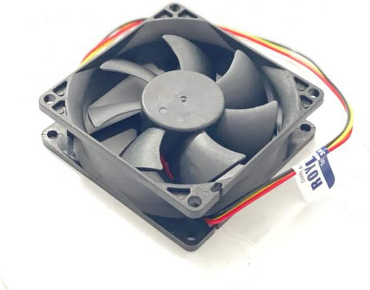 Royal Apex Silent Brushless Cooling Fan for Computer CPU System Heatsink Graphics and Multi use (60x60x20mm, 12v)