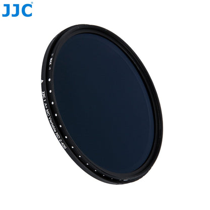 JJC F-NDV58 58mm Variable Neutral Density Filter for Camera Lens Photography, ND2 - ND400 Adjustable ND Filter, Black