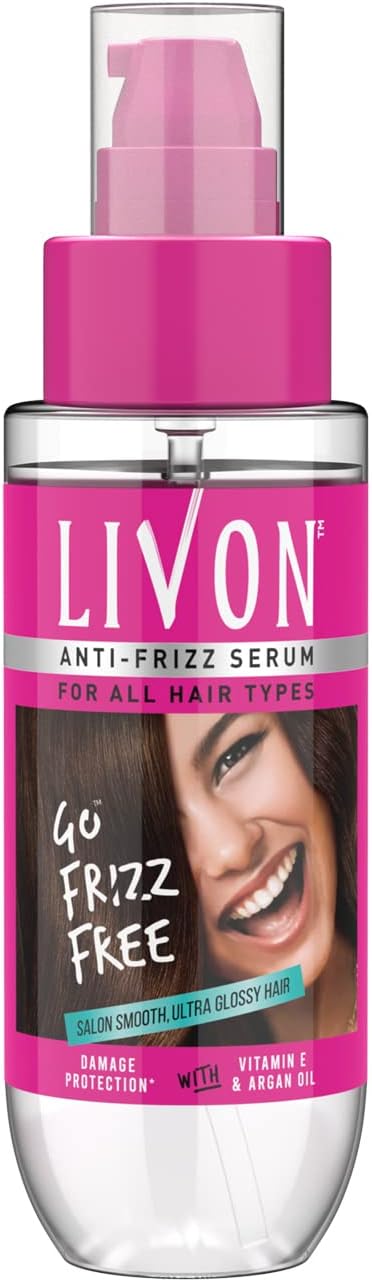 Livon Serum Reduces Hair Breakage Restores Hair Moisture Balance - 100 Ml, Packaging May Vary