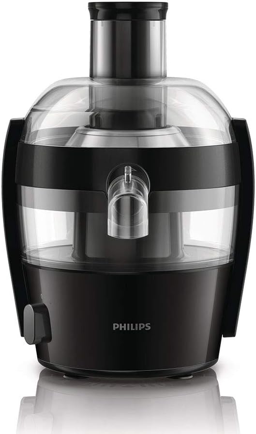 Philips HR1832/01 Viva Collection Compact Juicer, 1.5 Litre, 500 Watt - Black