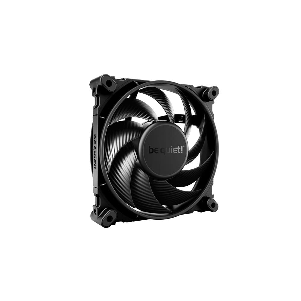 Be Quiet! BL097 Silent Wings 4 140mm PWM high-Speed, 1900 RPM, Premium Cooling Fan, 4-Pin - Black