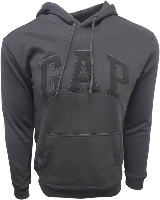 Gap Factory Men's Fleece Arch Logo Pullover Hoodie