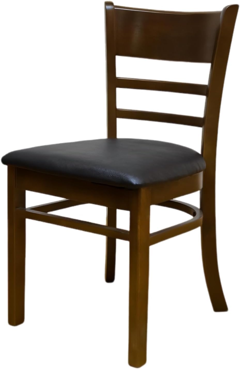 Dining Chair with Solid Wood Frame and Legs,PU Laether Seat Material,for Living Room, Kitchen,Restaurant (four chairs)