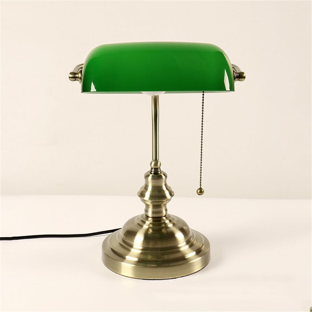 Modern Desk Table Lamp Simple Design LED Glass Pull Switch Desk Light Decor for Home Living Room Bedroom Bedside (style H 1pcs)