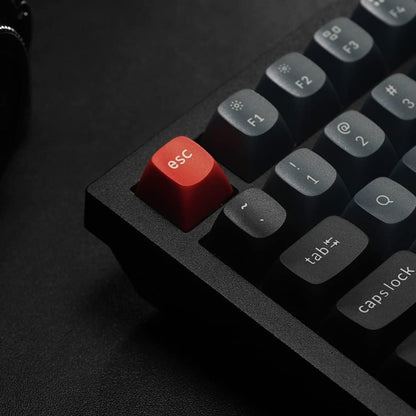 Keychron Q3 QMK Custom Hot-Swappable Gateron G-PRO Switch Mechanical Keyboard Full Assembled RGB (Red Switch, Carbon Black)