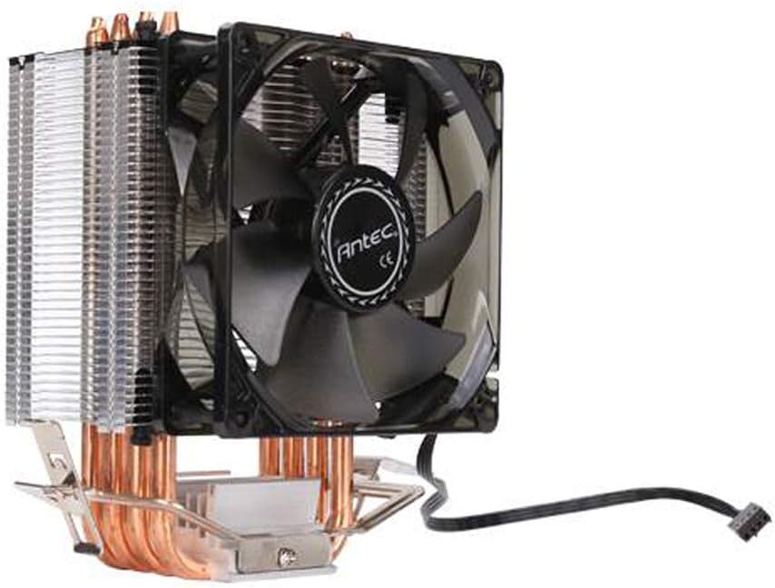 Antec CPU Cooler, A400 RGB, 4-Pin Connector PWM Silent Fan for Intel LGA 775/1150 / 1151/1155 / 1156/1366 / 2011/2066 & AMD Socket FM2 / FM1 / AM3+ / AM3 / AM2 + / AM2 / AM4