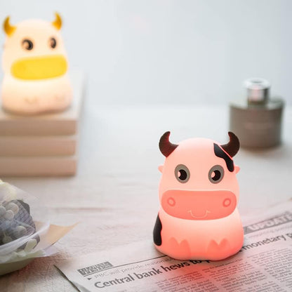 Dimanito Cute Kids Night Light Night Lamp Night Lights for Kids Bedroom Toddler Baby Portable Silicone Battery Led Nightlight Nursery (Cute Bunny)