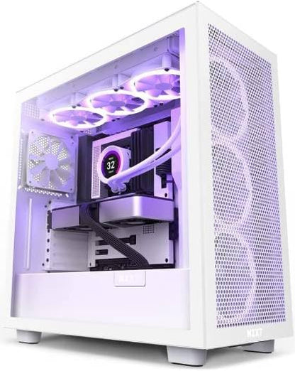 Haamoor Gaming pc Cpu Intel i5 14900 Graphic Card Rtx 4070 Ram 32x2 1TB Ssd 1TB hdd Cooler L360 Power Supply 750W H7 Flow Case - CaveHubs