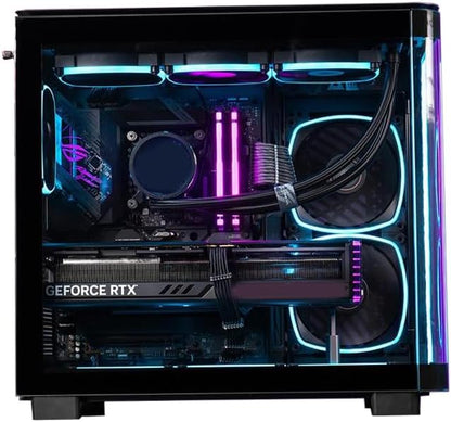 Nanotech King 95 Pro Gaming PC- Intel Core i7-14700K, RTX 4060 Ti 16GB, 32GB (2 * 16) 5600 Mhz DDR5 Ram, 2TB 990 PRO SSD, 850W Gold PSU, 360 AIO Cooler, W11 Pro (Intel Core i7-14700K, RTX 4060 Ti)