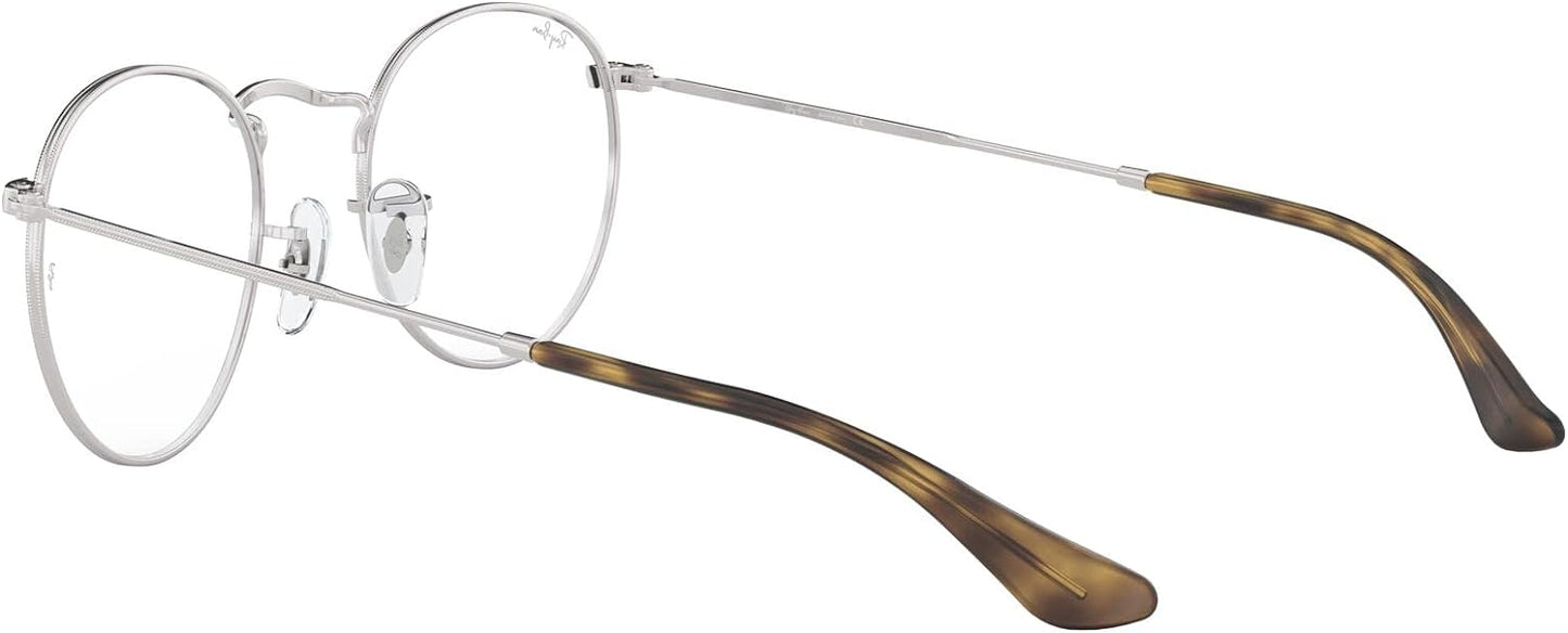 Ray-Ban Rx3447v Round Metal Prescription Eyeglass Frames