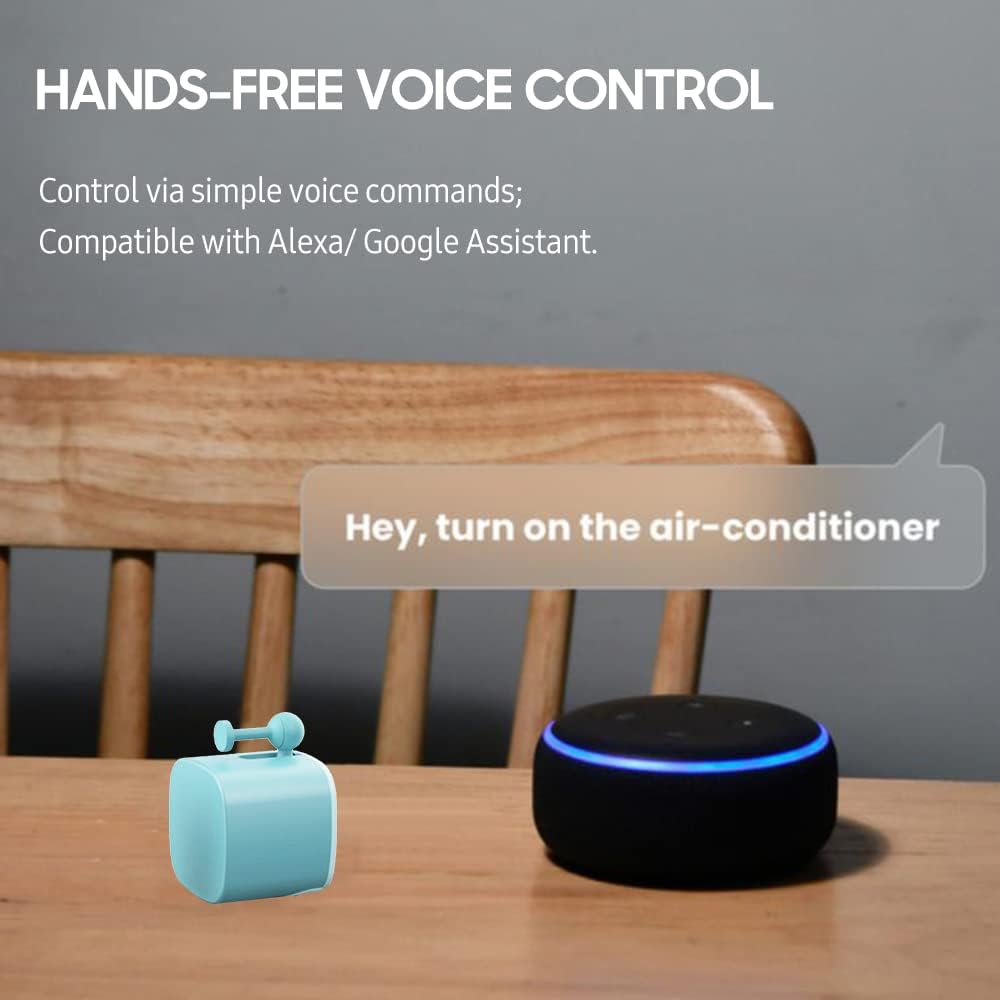 Pepisky Mini BT Fingerbot Home Automation Controller APP Control Voice Control Schedule Timer Fingerbot Home Appliances Switch Pusher Smart Controller (BT Gateway Required)