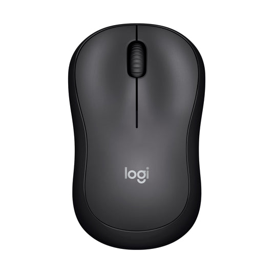 Logitech M220 Wireless Mouse, Silent Buttons, 2.4 Ghz With Usb Mini Receiver, 1000 Dpi Optical Tracking, 18-Month Battery Life, Ambidextrous Pc / Mac / Laptop - Charcoal Grey, One Size