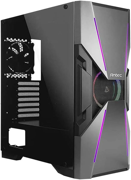 Antec Dark Avenger Da601 E-Atx Mid Tower Case/Argb Motherboard Sync/Tempered Glass/Prizm 120 Argb Fan Included