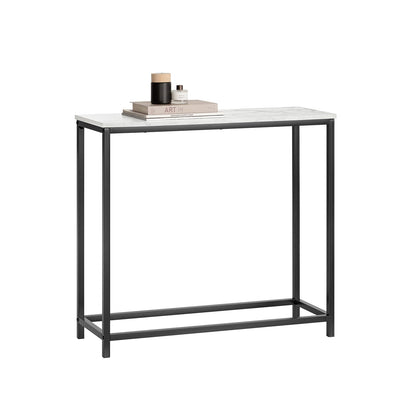 SoBuy (UAE STOCK) FSB29, Console Table Side Table End Table Hall Table Living Room Table, 80x30x75cm (black)