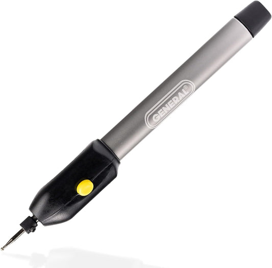 General Tools Cordless Engraving Pen for Metal - Diamond Tip Etching Tool Toys, Sporting Goods, & Glass Gifts