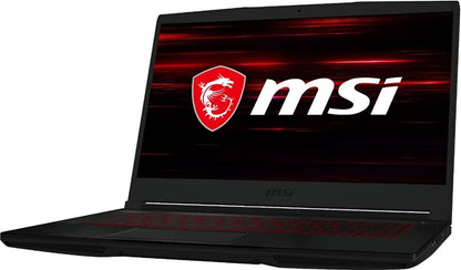 MSI Flagship GF63 Thin Gaming 15 Laptop 15.6" FHD IPS Display 10th Gen Intel Quad-Core i5-10300H (Beats i7-8750H) 8GB RAM 512GB SSD GeForce GTX 1650 4GB Backlit Win10 + HDMI Cable - CaveHubs